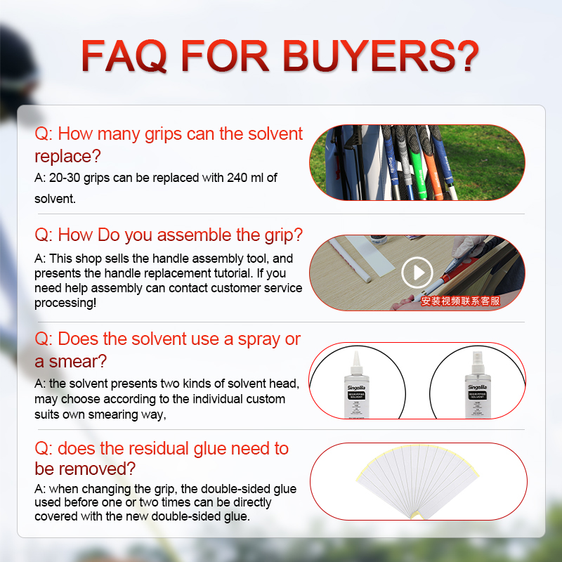 New Golf Club Grip Kit Tape Strips Golf Grip Removal Tool Gripping Solvent Hook Blade Golf Regripping Repair Set Replacement Kit