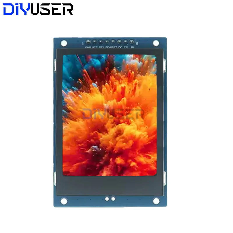 Diyuser 2.4 "módulo de tela lcd tft 240x320 st7789 spi display colorido para arduino raspberry pi projetos diy
