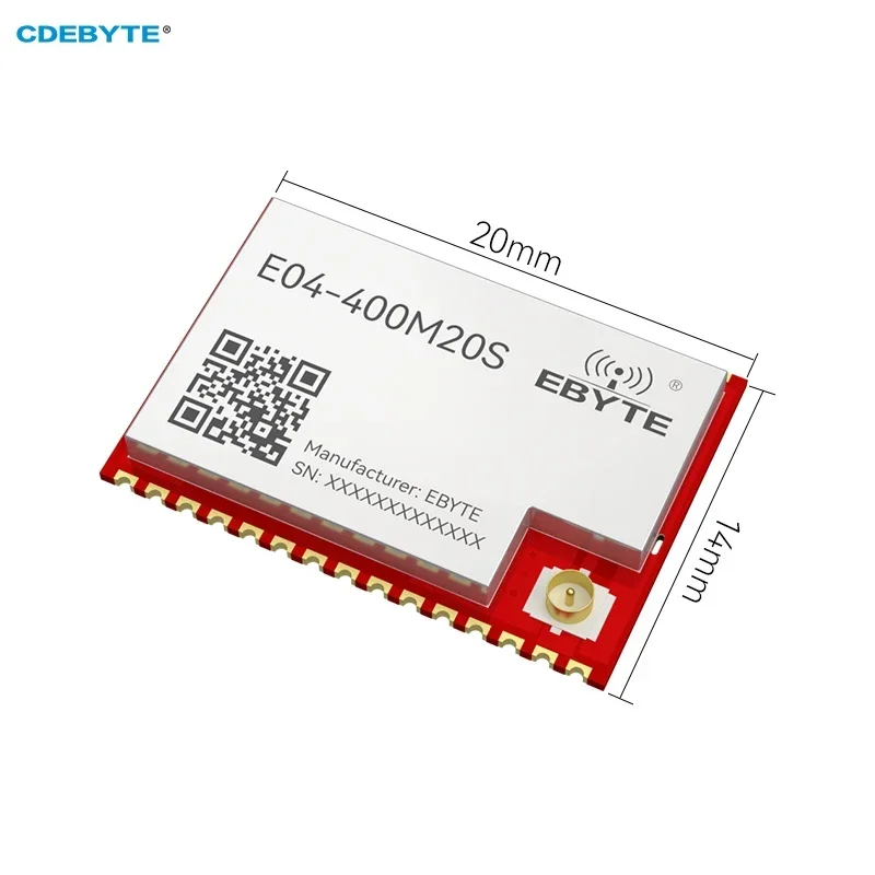 433 MHz STM32WL33 HF-Transceiver CDEBYTE E04-400M20S SoC geringer Stromverbrauch 3,5 km 20 dBm kleines SMD-Funkmodul