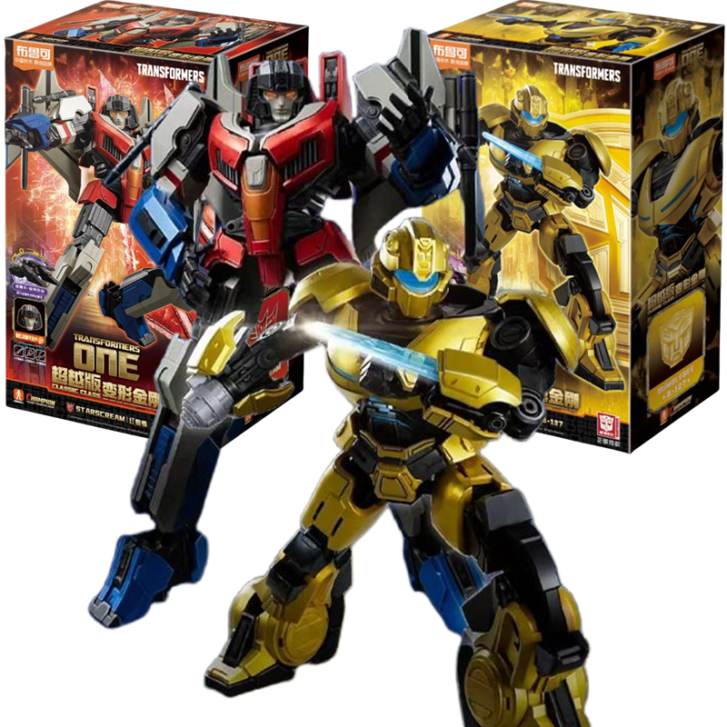 BLOKEES Transformation originale Starscream B-127 Bumblebee ONE G1 classique sentinelle Prime bloc de construction figurine jouets cadeau