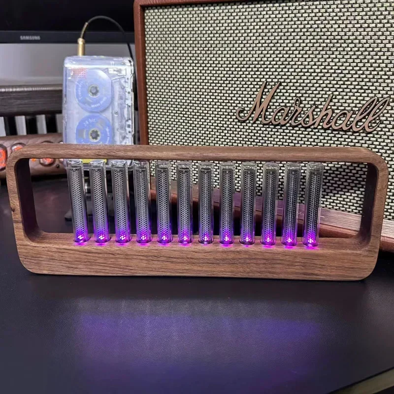 Lampada a spettro del ritmo musicale elettronico Lampada a spettro pickup a LED Tubo luminoso Decorazione da tavolo Regalo