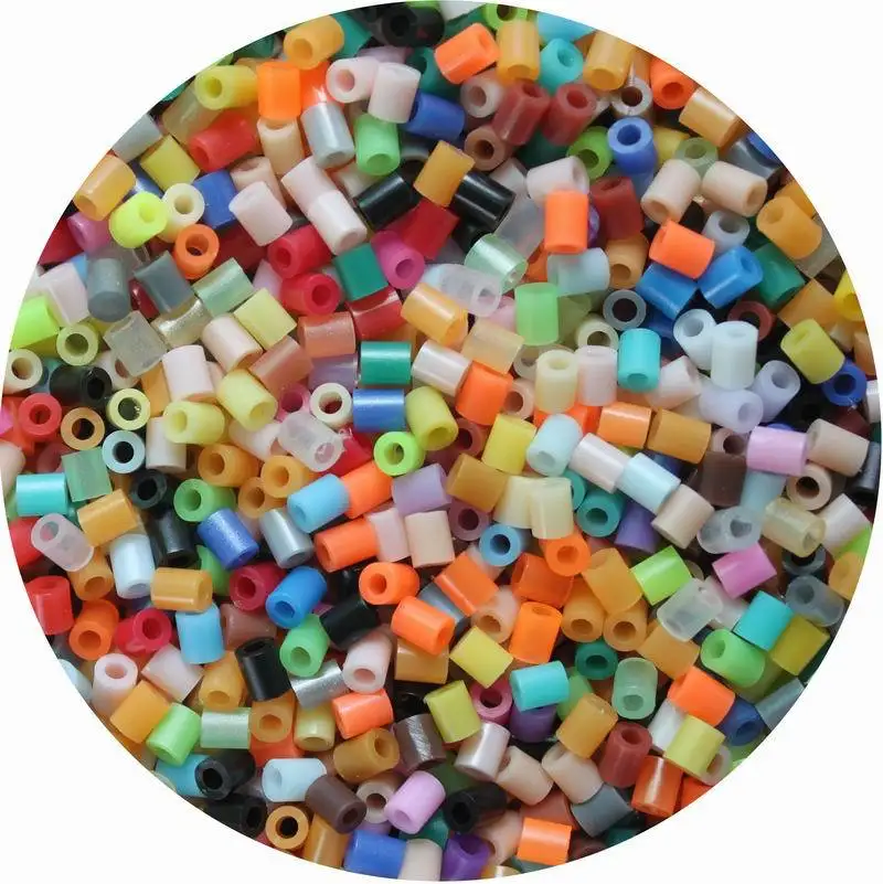 5 มม.ฟิวส์ลูกปัดสัตว์ของเล่นเด็ก Creative บรรจุ Perler Hama ลูกปัด Pixel PuzzleDIY เด็กการศึกษาเหล็ก Pegboard รูปแบบโมเสค