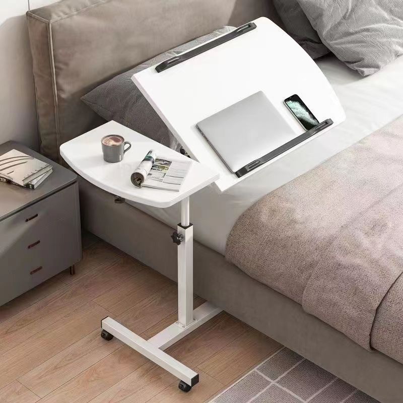 Mesita de noche portátil para ordenador portátil, mesa ajustable, sofá plegable, mesa lateral ensanchada
