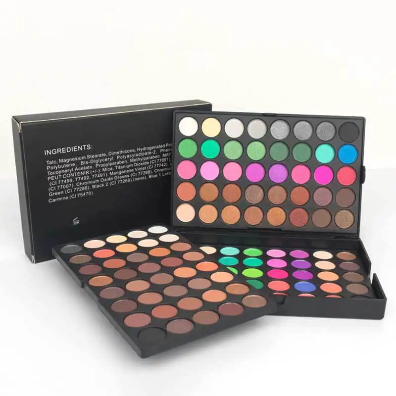 Chất Lượng Cao Eyeshadow Palette 120 Màu Matte Lắc Chân Nữ Trái Đất Màu Trang Điểm Phấn Mắt Nude Sắc Tố # EP120