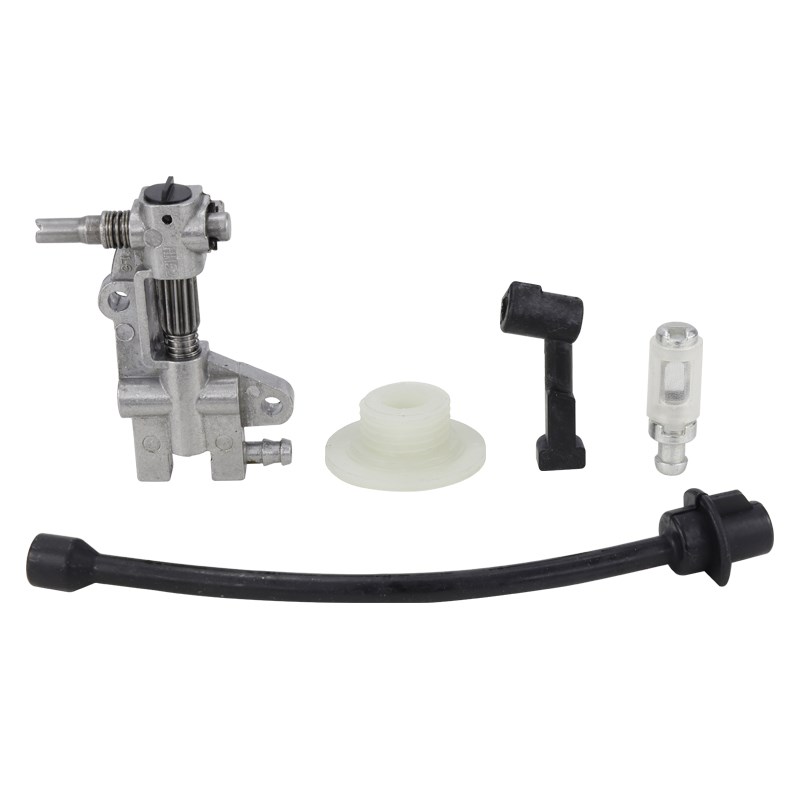 5 pezzi pompa olio filtro tubo tubo linea ugello olio Kit turbina per 4500 5200 5800 45CC 52CC 58CC benzina motosega pezzi di ricambio