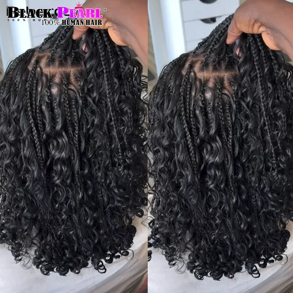 Extensões de cabelo birmanês para Boho Braid, Bouncy Curl, cabelo a granel, tranças de crochê, cabelo humano, sem trama, duplo desenhado
