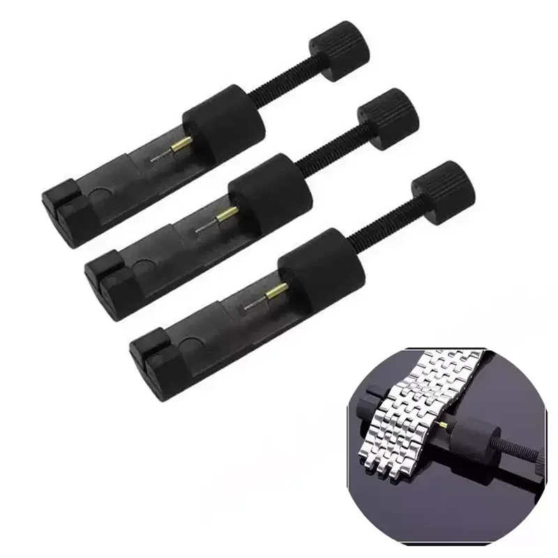Herramientas de reparación para Apple/Samsung/Xiaomi/smartwatch, correa de reloj de acero inoxidable, pulsera de eslabones, Kits de pines, abridor, accesorios ajustables