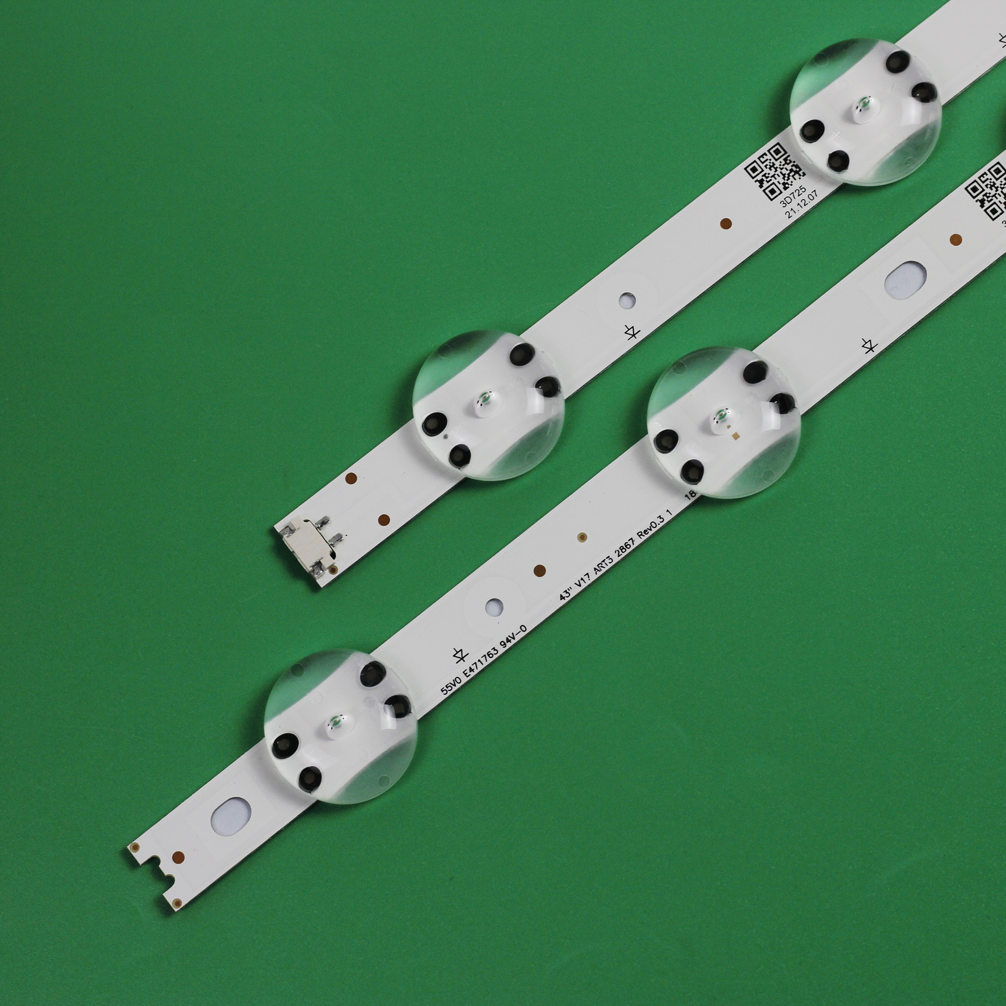 Faixa de retroiluminação LED para 43 V17 ART3 2867 6916L-2867B 2867A 43UJ6500 43UJ6510 43UJ6525 43UJ6565 43UJ6680 LC430DQE (FLM1) 43UJ6519