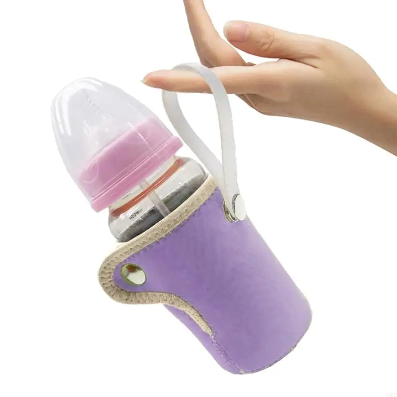 Sacos quentes leite 16FE para aquecedor garrafas enfermagem para bebês com alça bebê