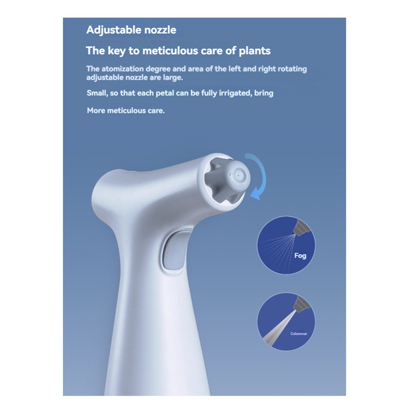 Portable Electric Watering Can, USB Type-C Rechargeable, For Car Washing Garden Plant Watering