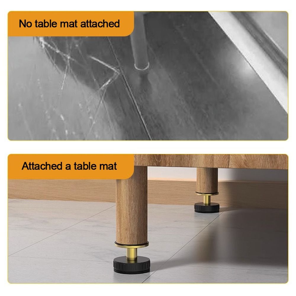 Patas ajustables para muebles, marco de cama roscado, antivibración, tope de cabecero, fijador para armarios, sofás, evita el aflojamiento de la cabecera