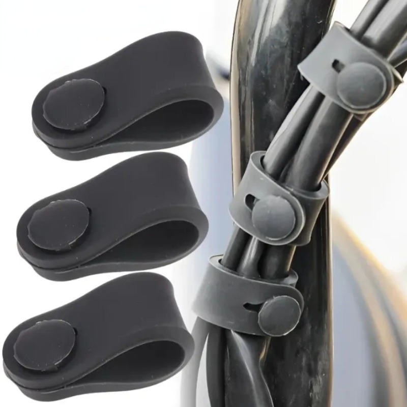 5/10/20 個オートバイゴムフレーム固定ケーブル配線ハーネス電源コードネクタイクラッチラインブレーキネクタイ弾性修正アクセサリー