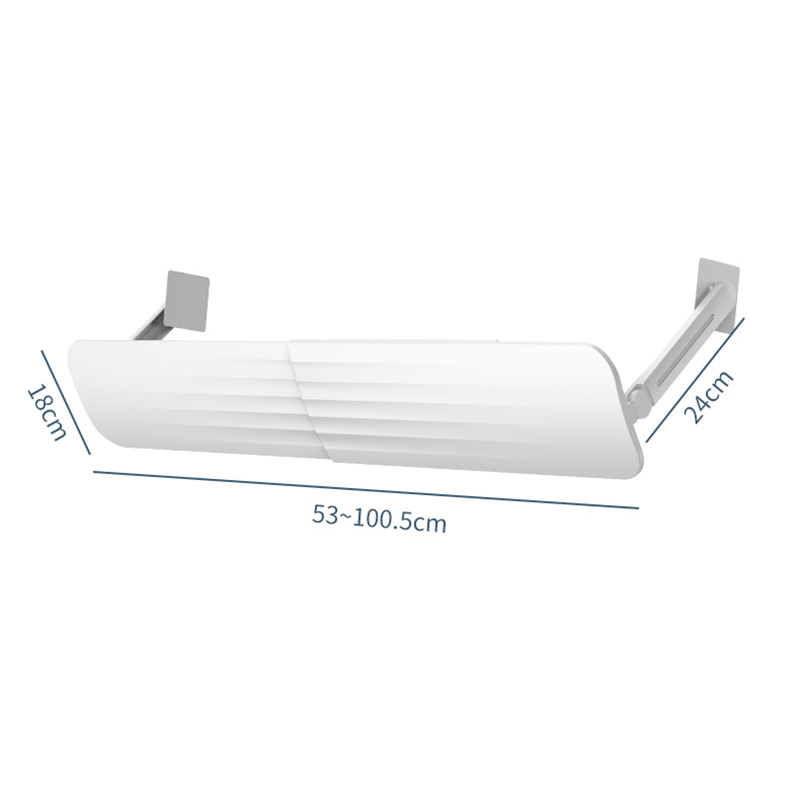 Defletor de ar condicionado ajustável