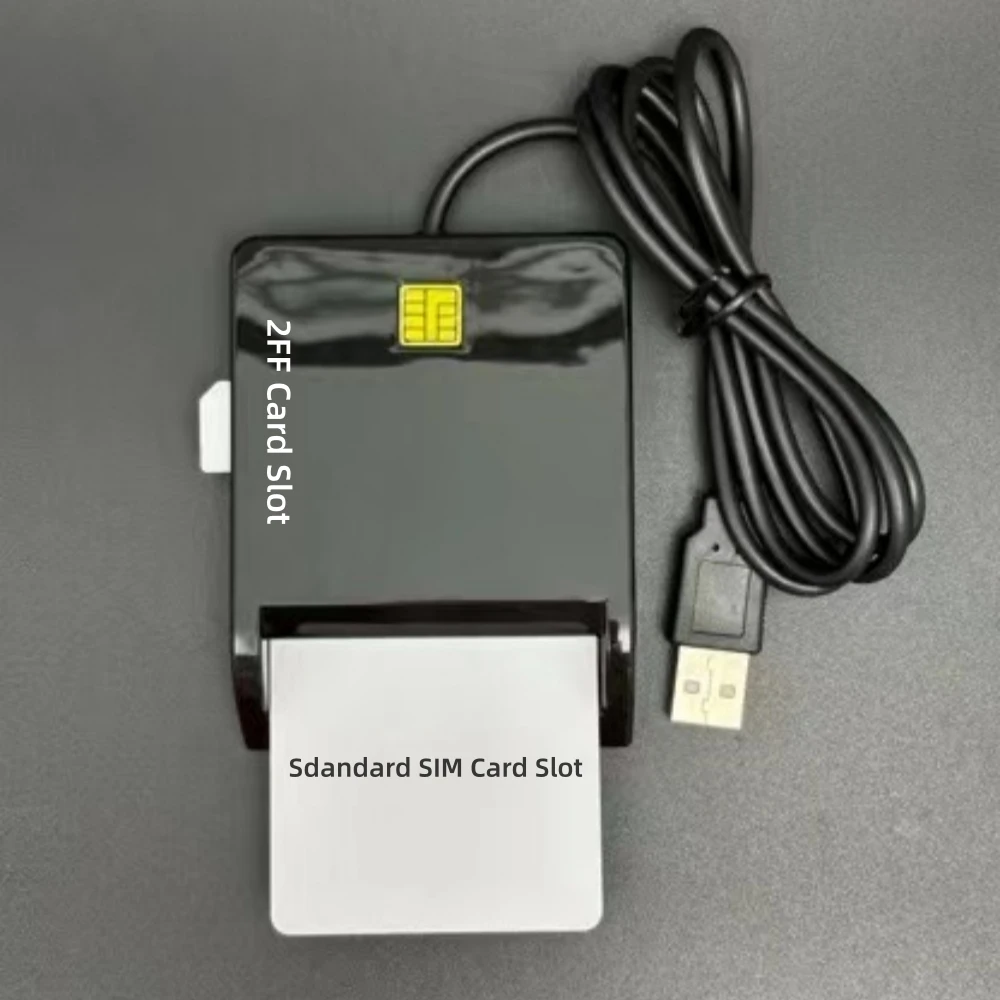 OYEITIMES lector de tarjetas SIM + 5 uds 2FF/3FF/4FF programable 4G VoLTE ISIM tarjeta USIM WCDMA GSM USIM + herramientas personalizadas SIM