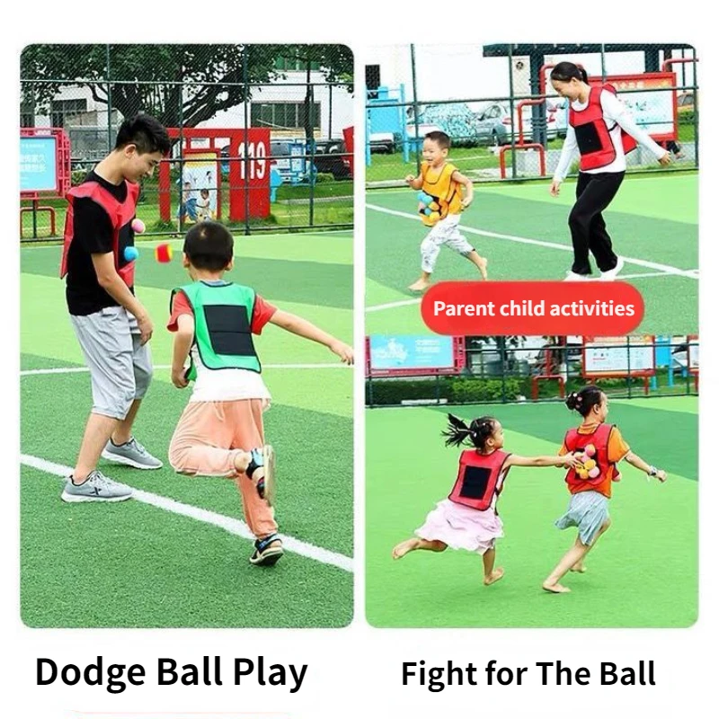 Mới Thể Thao Ngoài Trời Game Đạo Cụ Dính Chắc Bóng Áo Ném Đồ Chơi Ném Vòng Mục Tiêu Trò Chơi Với Bóng Hình Cho Thể Thao Trẻ Em đồ Chơi