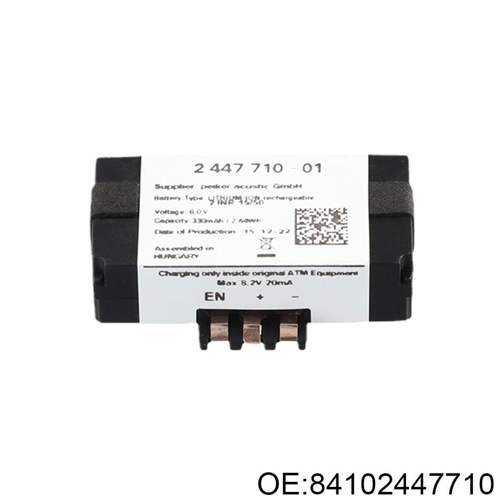 Batería de emergencia SOS para coche, repuesto de 84102447710, 2447710, 330mah, F20 para BMW, F21, F22, F40, F87, F82, F83, G30, F90, para Cullinan RR31