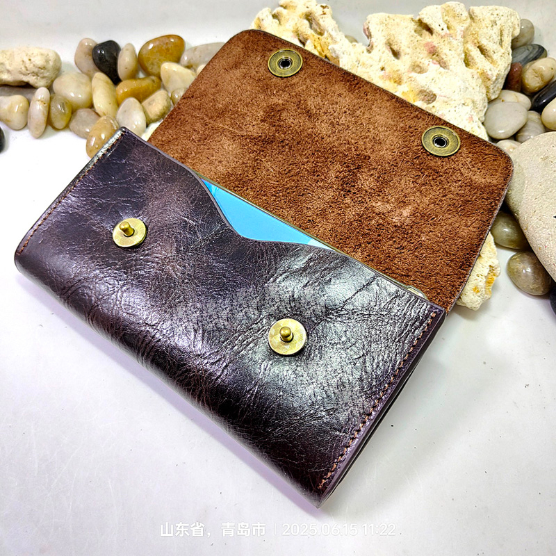 Чехол-футляр для телефона из натуральной кожи Blongk, кобура на пояс, кошелек на молнии для карт, чехол для Iphone, Samsung L2101DK