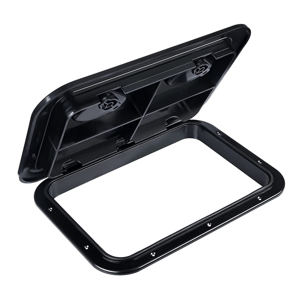 Bootszubehör ABS Deck Access Hatch Cover für Marine Boot Yacht RV wasserdicht Anti-UV rutschfeste Inspektion 240 x 358 mm
