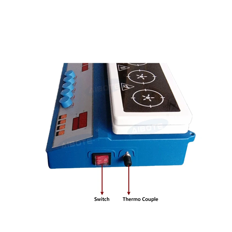 Leichte Digital anzeige Keramik Top 10-Punkt-Heizplatte Rührer znclds10