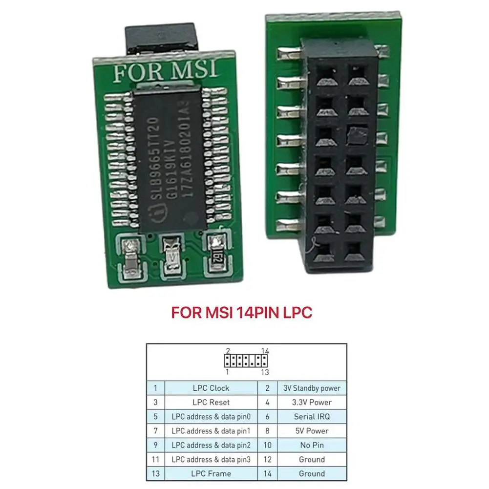 TPM 2.0 Module 12 14 18 20 Pin Support Multi-brand Motherboard For ASUS MSI GIGABYTE ASRock Security Module Remote Module Board