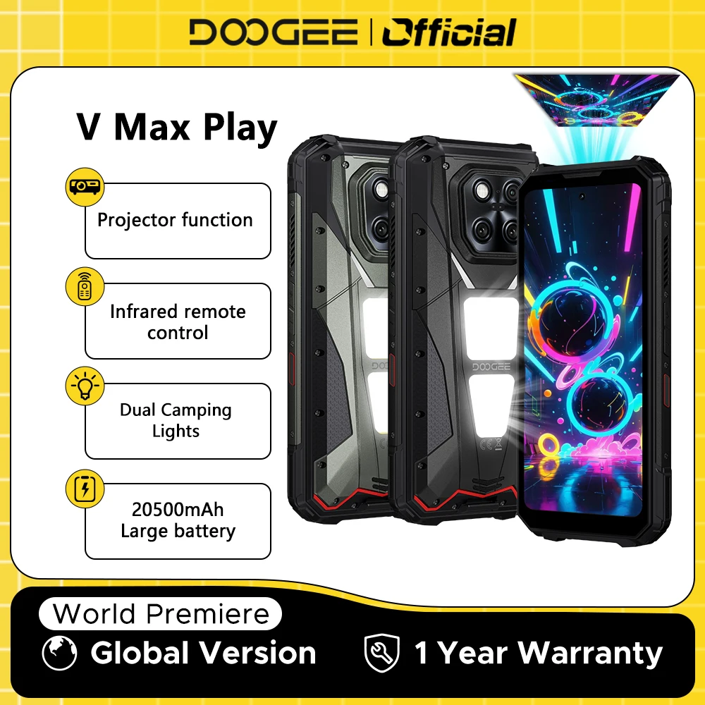 Estreia mundial DOOGEE V Max brinca chegando em breve ~
