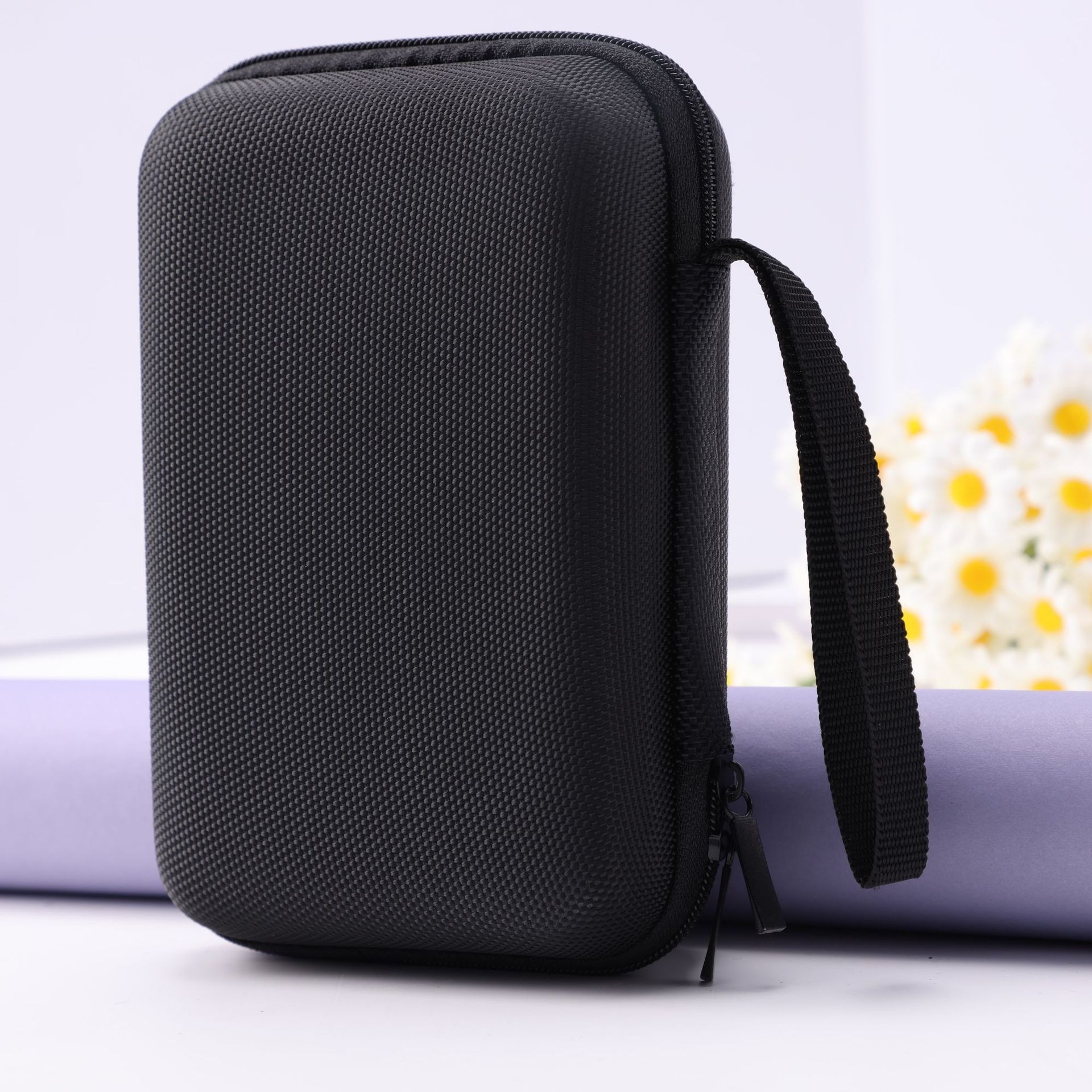 Earphone Data Storage Bag Oval Square Rectangle Cable Organizer Bags Mini Zipper Pouch Tech Gadgets Portable Charger U Disk Case