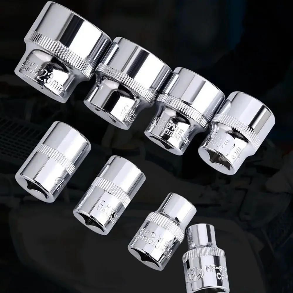 6-24mm 3/8" Square Drive Socket Bit Removal Tools for Wrench Socket Power Tool Accessories CRV Spanner Ratchet Wrench Nut