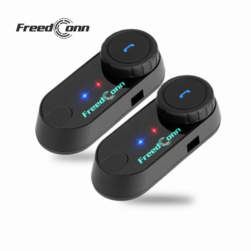Auriculares con Bluetooth para casco de motocicleta, Intercomunicador FM para 6 conductores, Freedconn, TCom, VB