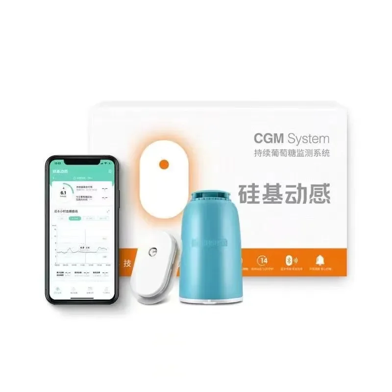GS1 CGM-sensor voor 14 dagen RU en Engelse app downloaden