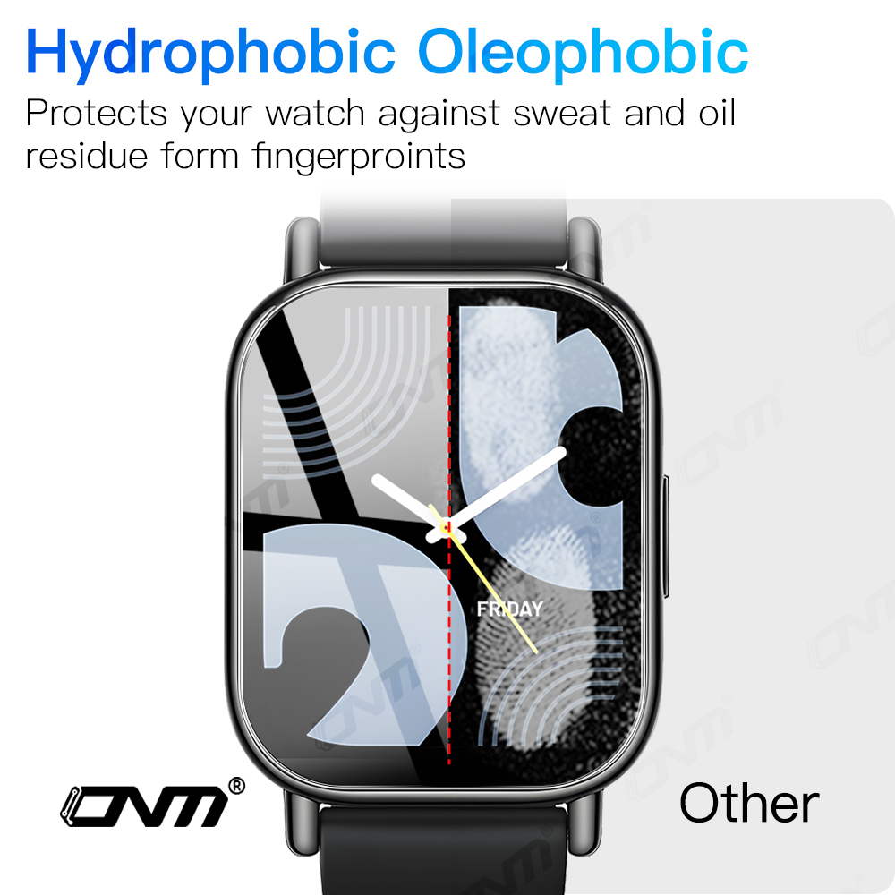 Xiaomi Redmi Watch用のプレミアム強化ガラス,9時間のクリアHDスクリーンプロテクターフィルム,スマートウォッチアクセサリー,5 lite,アクティブ