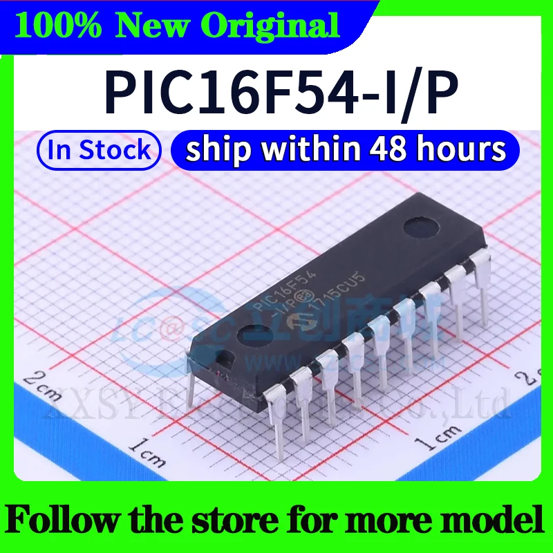 PIC16F54-I/P PIC16F88-I/P PIC16F627A-I/P PIC16F628A-I/P PIC16F648A-I/P PIC16F716-I/P PIC16F818-I/P PIC16F1826-I/P PIC16F1827-I/P
