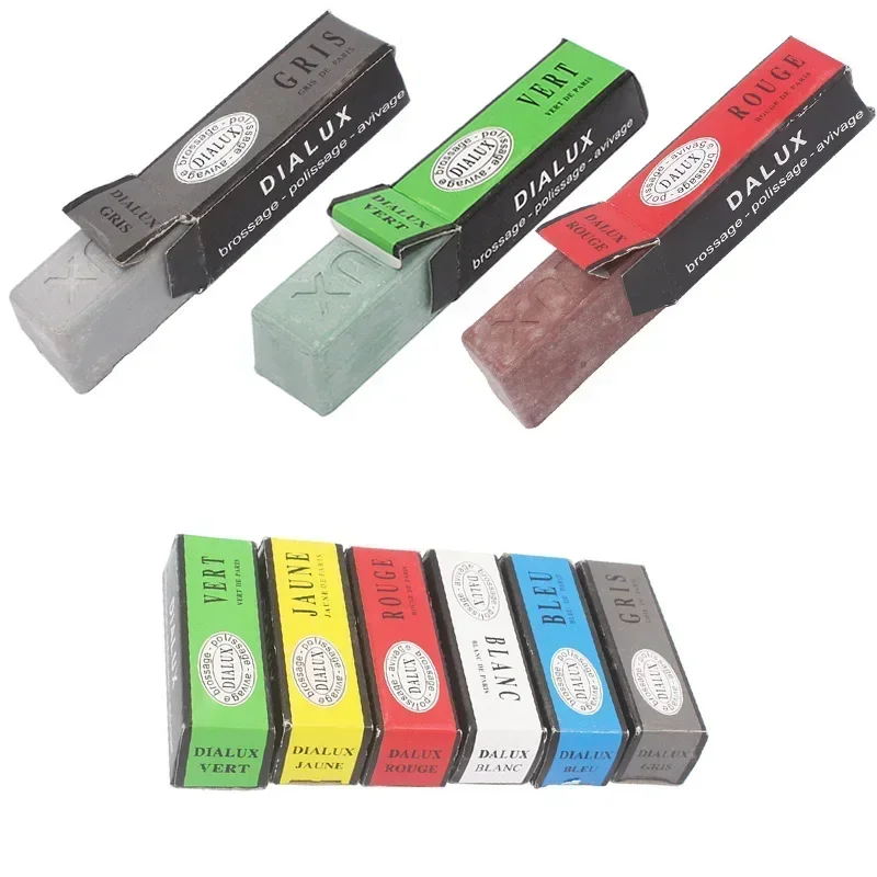 Cera lucidante per gioielli in oro rame argento di qualità per metallo ferro alluminio acciaio inossidabile blocco lucentezza con strumento di lucidatura fine