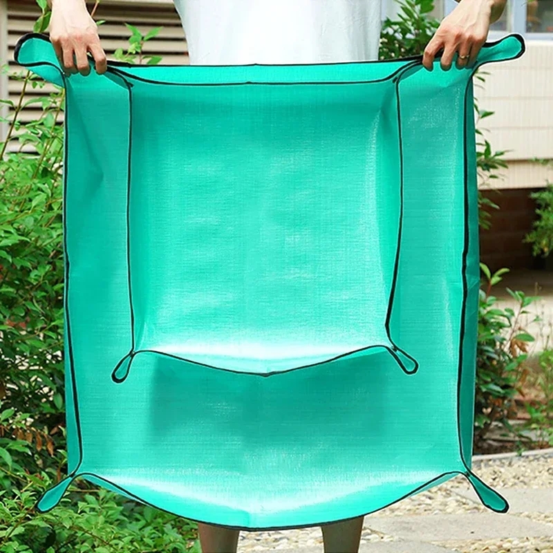 Estera de regeneración de plantas Estera de trasplante impermeable Estera de trasplante de suculentas plegable y fácil de limpiar cuadrada portátil