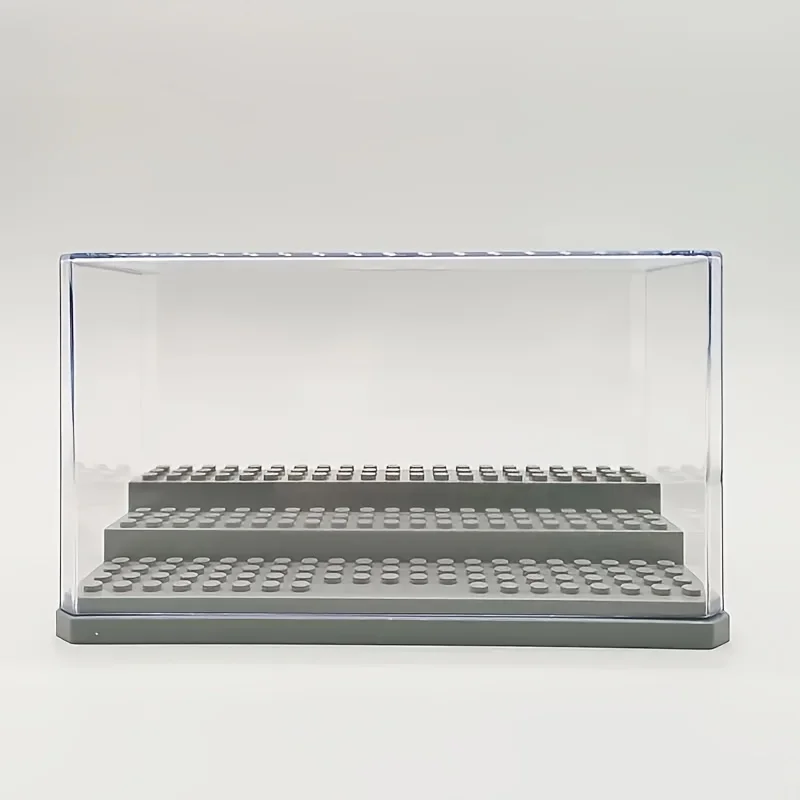 Grande capacidade de alta qualidade caixa de exibição transparente requintado colecionáveis lembranças modelos caixa de armazenamento presentes à prova de poeira