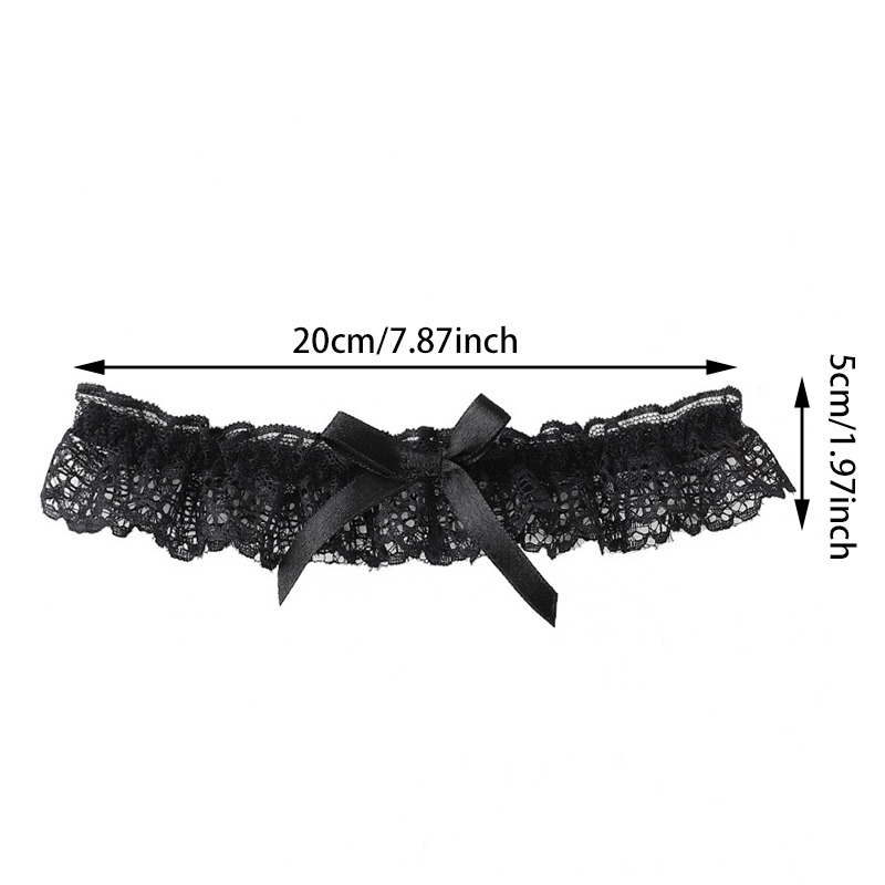 Mode Strik Kant Bruiloft Kousenband Toss Kousenband Bruiloft Kousenband Riem Bruids Lingerie Witte Kousenband Bruiloft Accessoires Nieuw