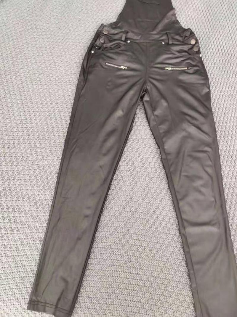 Macacão feminino elegante com alça de ombro, gola quadrada, sem mangas, couro pu, fivela, zíper, suspensório, sexy, justo