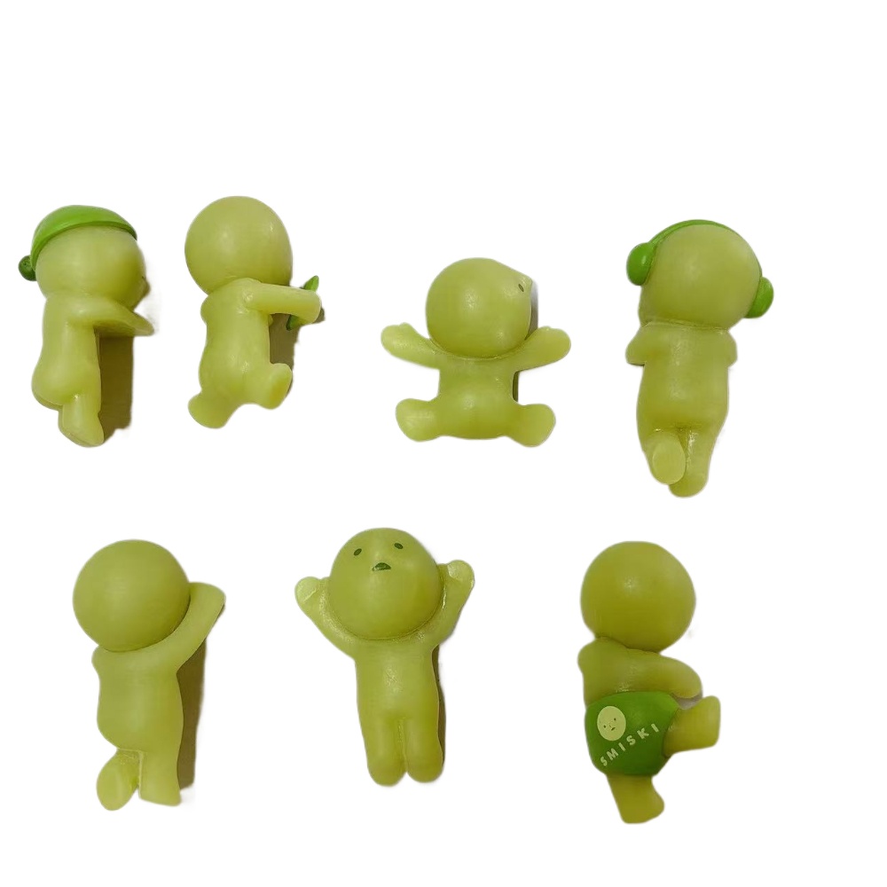 新しい Smiski ヒッパーズソニーエンジェル Recorative Q バージョンミニフィギュア暗闇で光る人形ブラインドボックスおもちゃコレクションクリスマスギフト