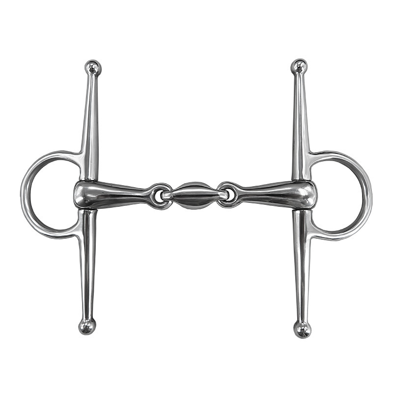 4 Styles de morsure de cheval, collation de bouche de cheval, morsure de joue complète en acier inoxydable pour harnais d'entraînement de cheval, produit équestre