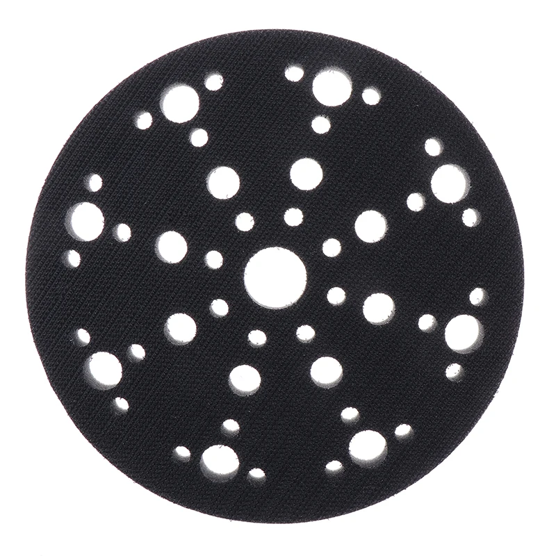High Quality 6Inch 150mm 49-Hole Soft Sponge Interface Pad For Sanding Pads Hook Loop Sanding Discs Sander Backing Pads Buffer