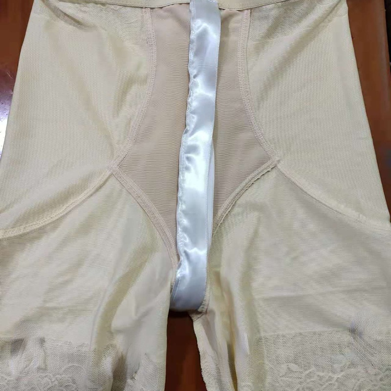 Ropa interior con apertura de cremallera en la entrepierna, divertida y cómoda, posparto, levantamiento Abdominal