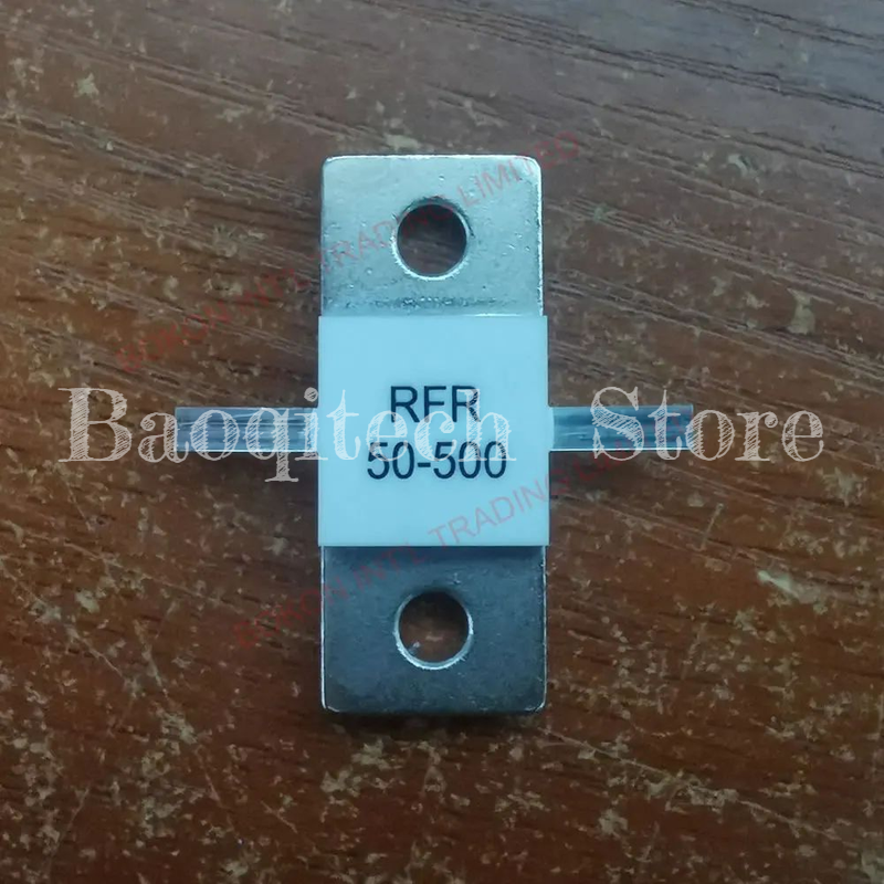 500 Watt 50 Ohm Mikrowellen-HF-Widerstand BeO Keramik RFR50-500 Flansch 500 W 50 Ω ersetzt RFP-500-100 500 WATT 100 Ohm
