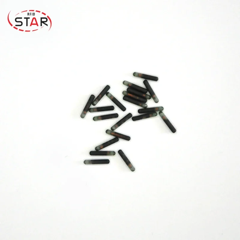 10 stks 13.56 mhz nfc huisdier microchip 2.12*12mm injecteerbare rfid capsule glas tag dier microchip met Goede chemische stabiliteit ICAR