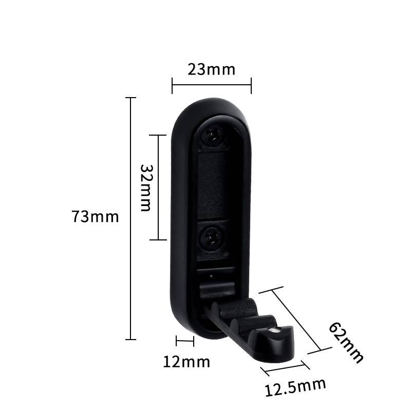 1PCS Aluminium Alloy Foldable Clothes Hook Storage For RV Bathroom Home Camper Caravan RV Interior Organization Accessories