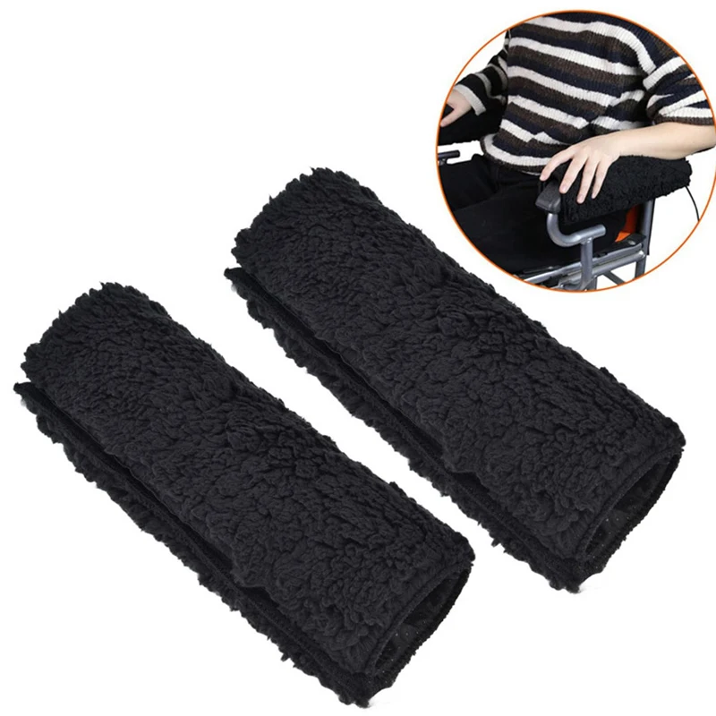 2pcs Armrest Cushion สําหรับ Office เก้าอี้รถเข็นแขนครอบคลุม Office เก้าอี้ Armrest Cushion Walker Handle Pads