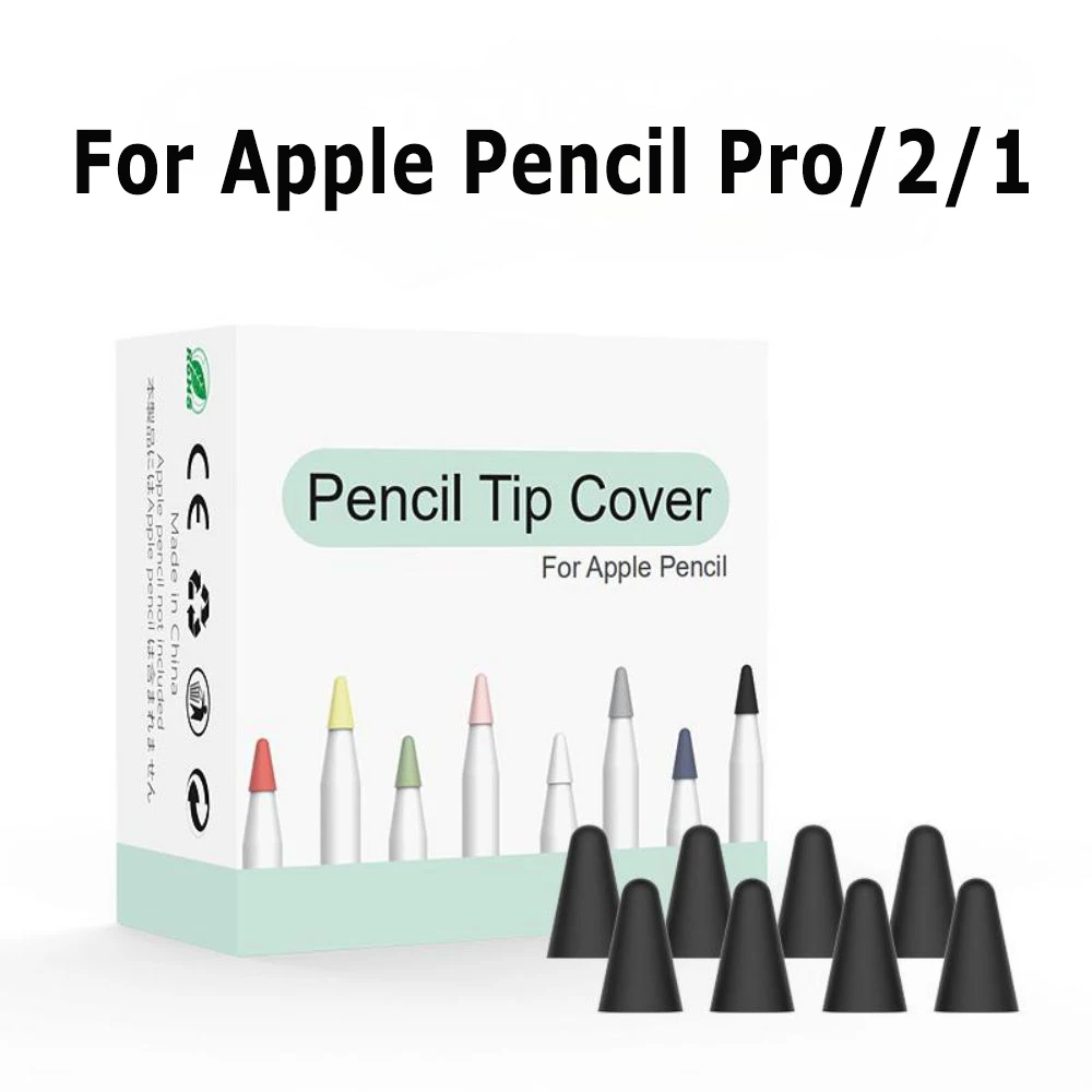 8 Stuks Siliconen Nib Cover Voor Apple Pencil Pro 3 2 1 Tip Case Mouw Voor Apple Pencil 3 USB C 2nd Gen Gevallen Stylus Penpunt Capa