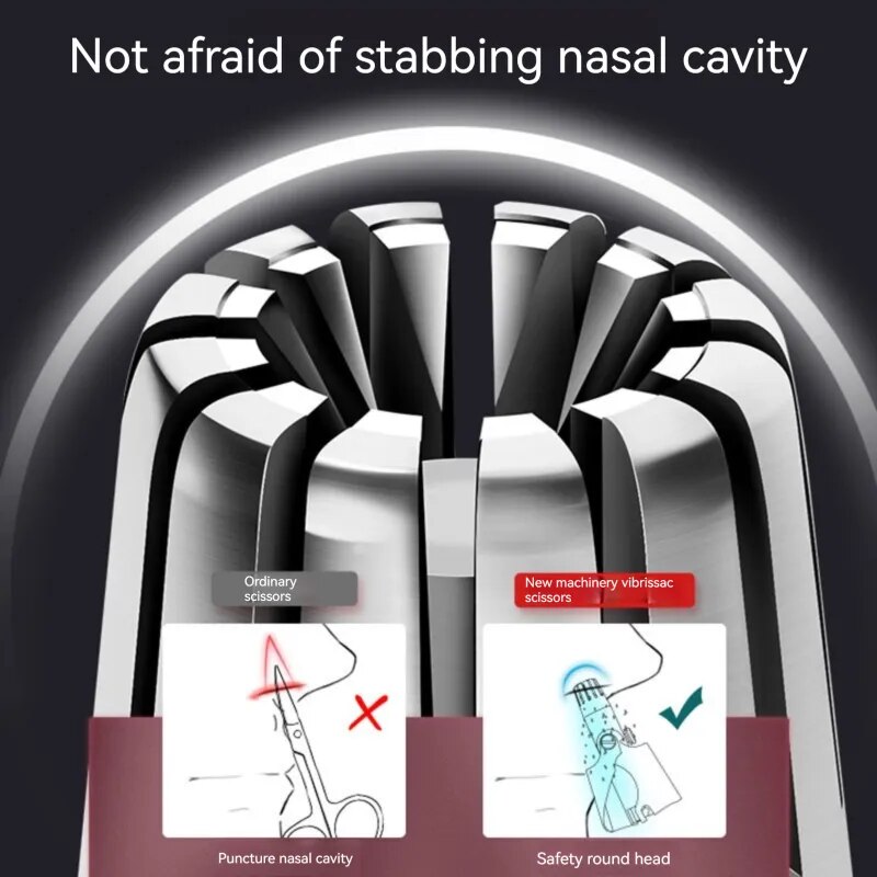 Tragbarer Elektro rasierer, geräuscharm, wasch bar, tragbar