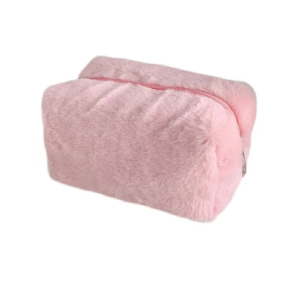 Sacos de maquiagem de pele para mulheres macio viagem saco de cosméticos organizador caso jovem senhora meninas compõem caso necessaires 1 pc bolsas sólidas
