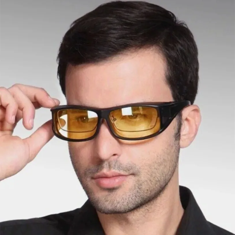 Óculos de sol à prova de vento e proteção para os olhos, óculos antirreflexo para dirigir carro, equipamentos de proteção, óculos de visão noturna