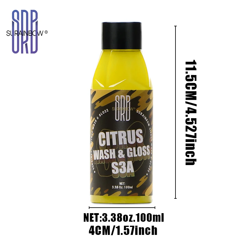 สบู่ล้างรถโฟม Citrus Wash & Gloss (ทํางานร่วมกับปืนใหญ่โฟม ปืน หรือล้างถัง) สําหรับรถยนต์ รถบรรทุก รถจักรยานยนต์ รถบ้าน