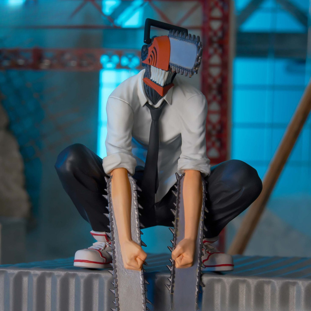 อะนิเมะรูป 14 ซม.Chainsaw Man Power/Denji Action Figure PVC ก๋วยเตี๋ยว Figurine ผู้ใหญ่คอลเลกชันรุ่นของเล่น